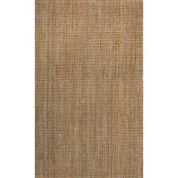 Biot Traditional Rustic Handwoven Jute Area Rug